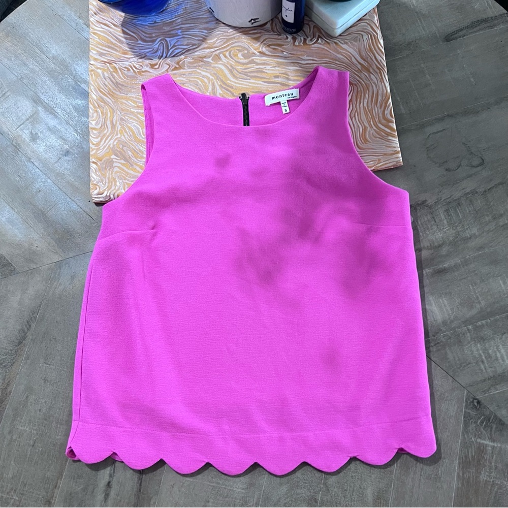 Super Cute Hot Pink Tank!! Size Small